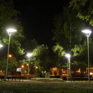 Освещение парков